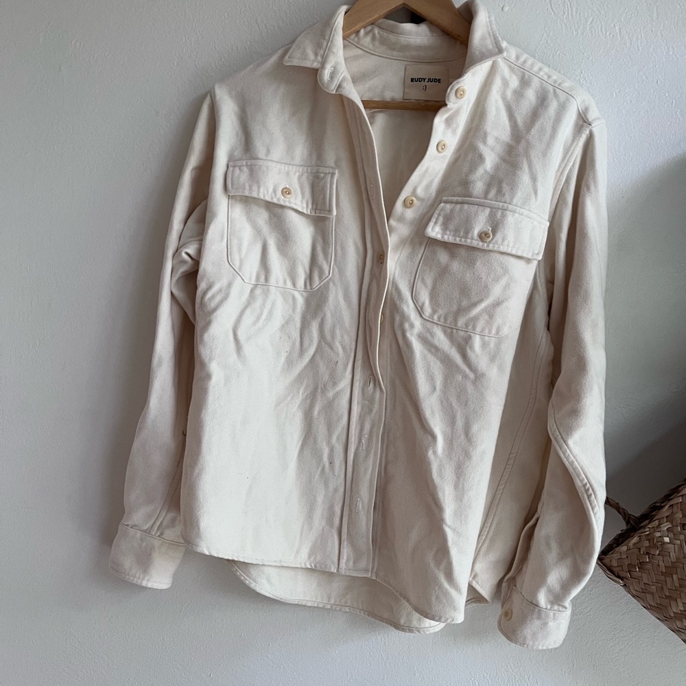 Rudy Jude Cream Button Up